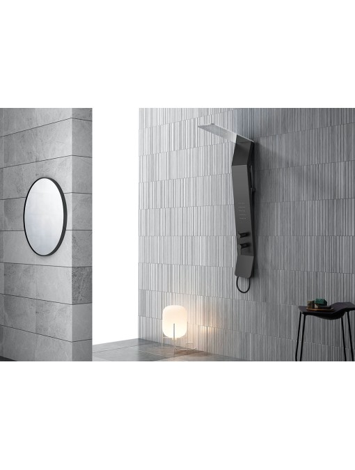 Colonne de douche hydromassante GA003 noir design