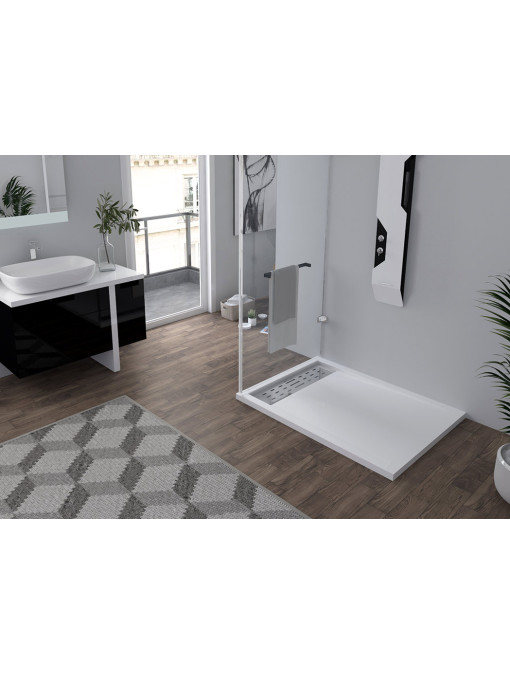 Receveur de douche rectangulaire Blanc 120x90cm