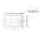 Plan receveur ALICANTE Blanc 140x90cm