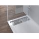 Grille d'évacuation receveur de douche 80cm