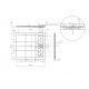 Plan receveur ALICANTE Blanc 100x90cm