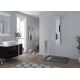 Receveur de douche rectangulaire ALICANTE Graphite 100x90cm
