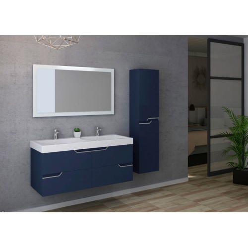 Meuble de salle de bain CALABRO 1200 Bleu saphir