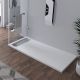 Receveur de douche en Gel coat ALICANTE Blanc 160x80cm