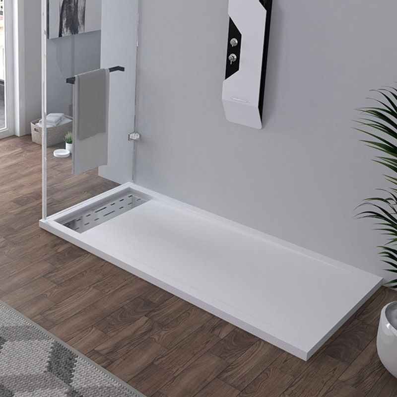 Receveur de douche en Gel coat ALICANTE Blanc 160x80cm