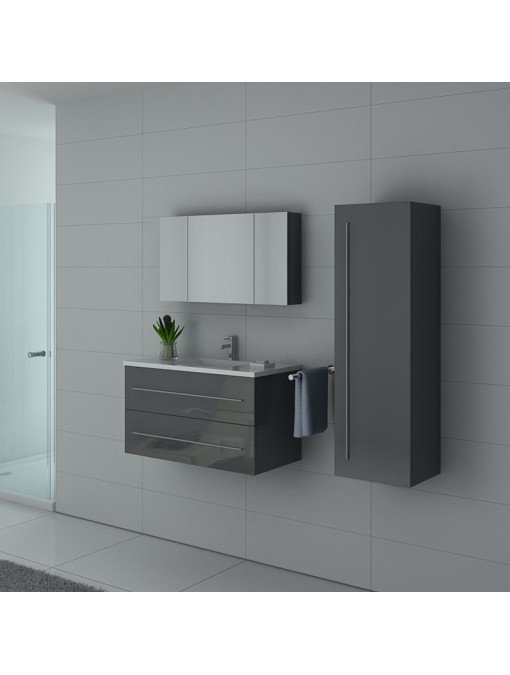 Meuble de salle de bain Nova Gris Taupe