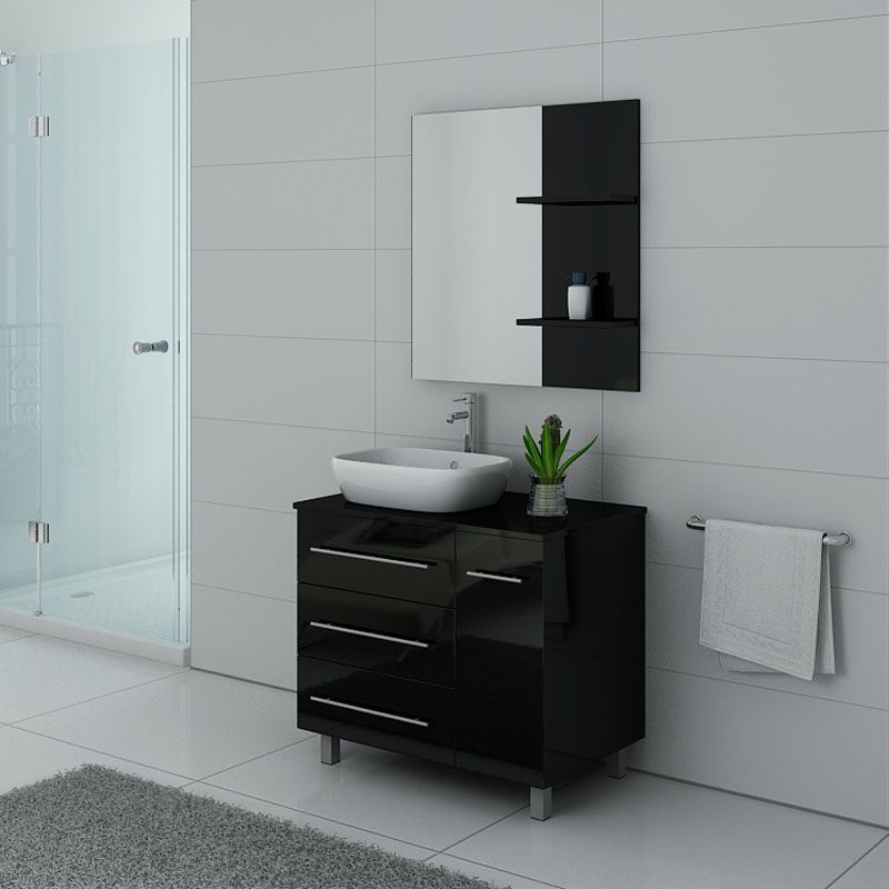 Plasticidad novedad compromiso Meuble de salle de bain simple vasque pas cher, meuble de salle de bain noir noir laqué Plasticidad novedad compromiso Meuble de salle de bain simple vasque pas cher, meuble de salle de bain noir noir laqué