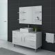 Meuble de salle de bain TURIN Blanc