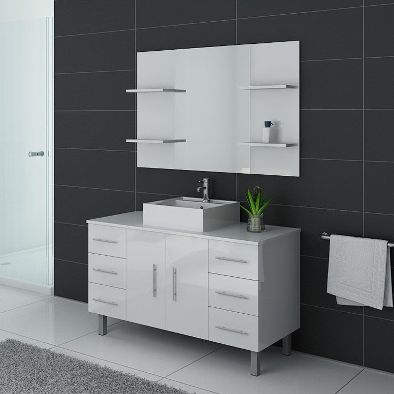 Meuble de salle de bain TURIN Blanc