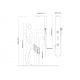 Colonne de douche hydromassante GS012