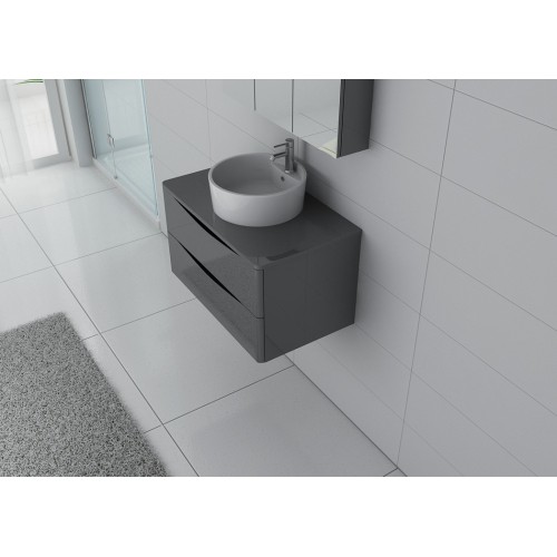 Meuble de salle de bain Terranova 800 Gris taupe