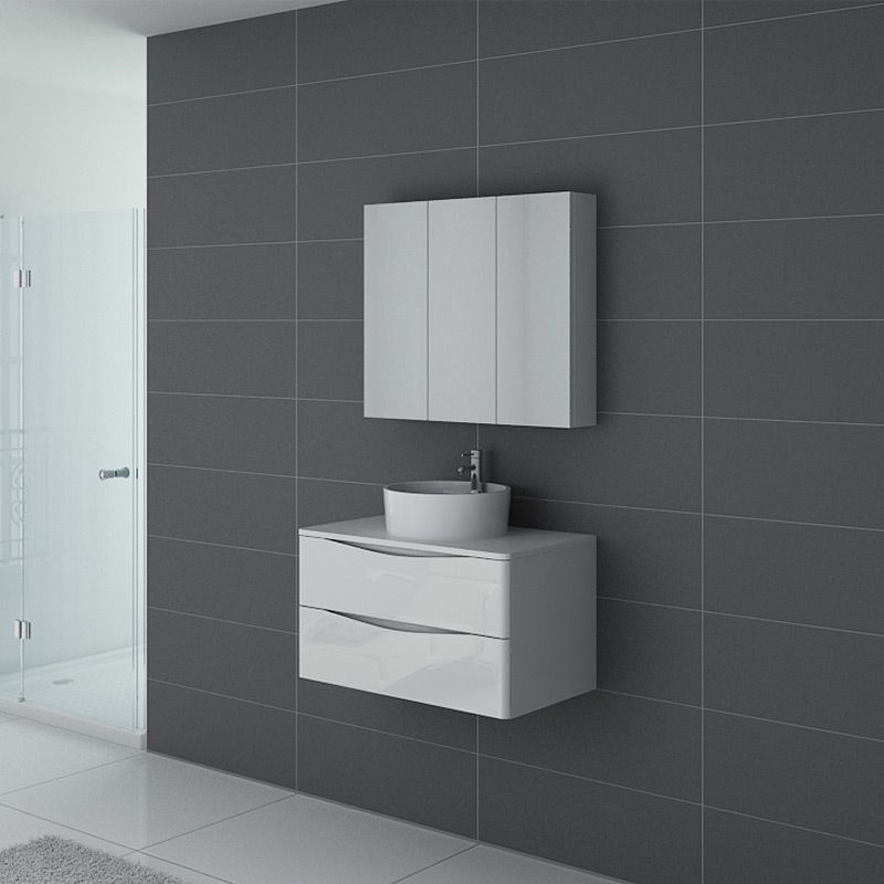 Meuble de salle de bain Terranova 800 Blanc