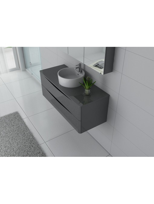 Meuble de salle de bain Terranova 1200 Gris taupe