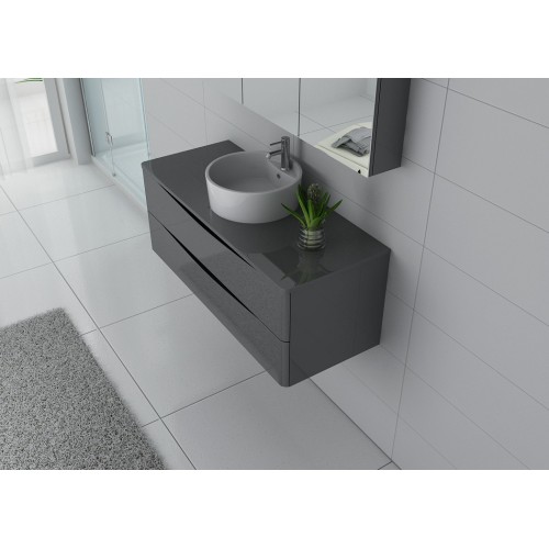 Meuble de salle de bain Terranova 1200 Gris taupe