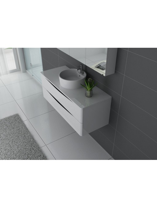 Meuble de salle de bain Terranova 1200 Blanc