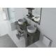 Meuble de salle de bain CARSOLI Chêne gris