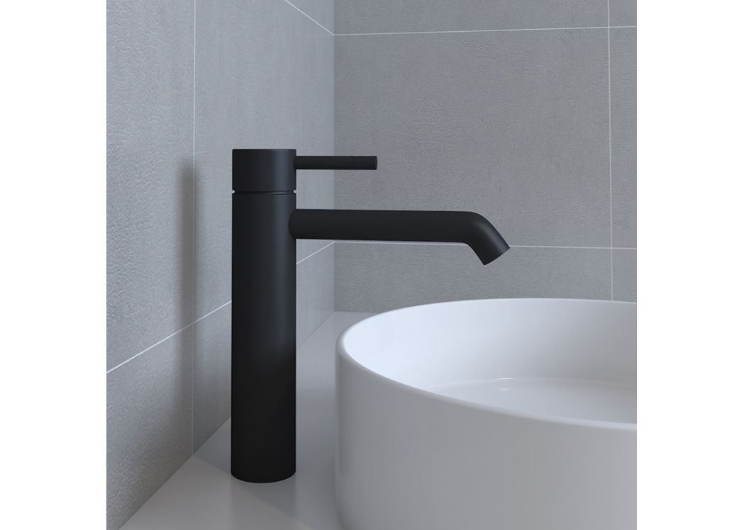 Stylumo Robinet de Toilette Noir - Robinet de Fontaine Zwart