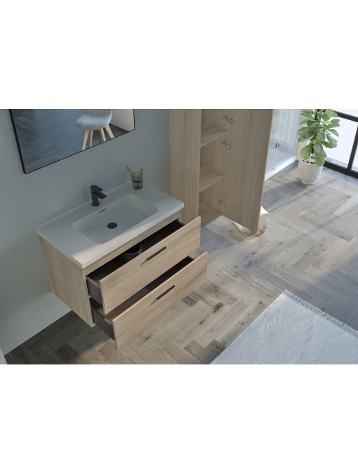 Meuble de salle de bain LANZARA 800 Scandinave