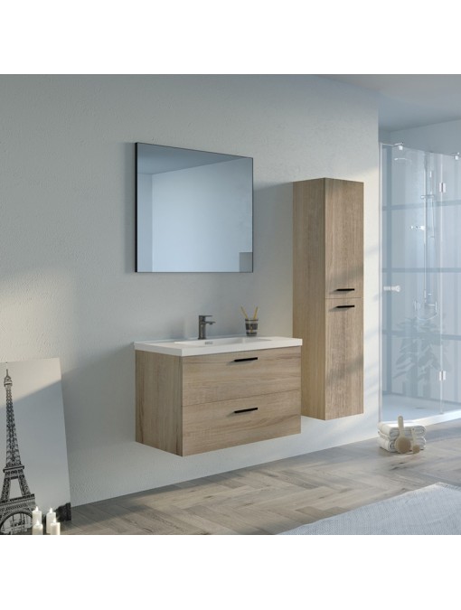 Meuble de salle de bain LANZARA 800 Scandinave