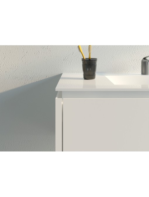 Meuble de salle de bain Strano 1000 Blanc