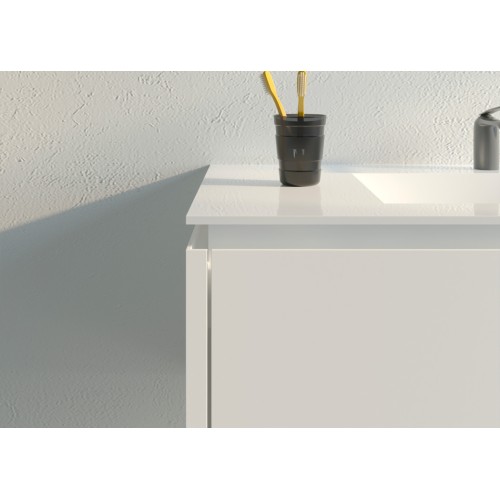 Meuble de salle de bain Strano 1000 Blanc