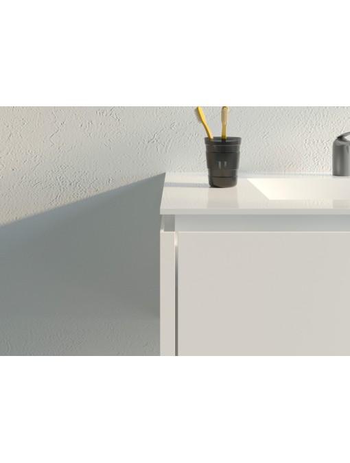 Meuble de salle de bain Strano 900 Blanc
