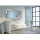 Meuble de salle de bain MELIZZANO 1400 Blanc