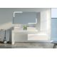 Meuble de salle de bain MELIZZANO 1400 Blanc