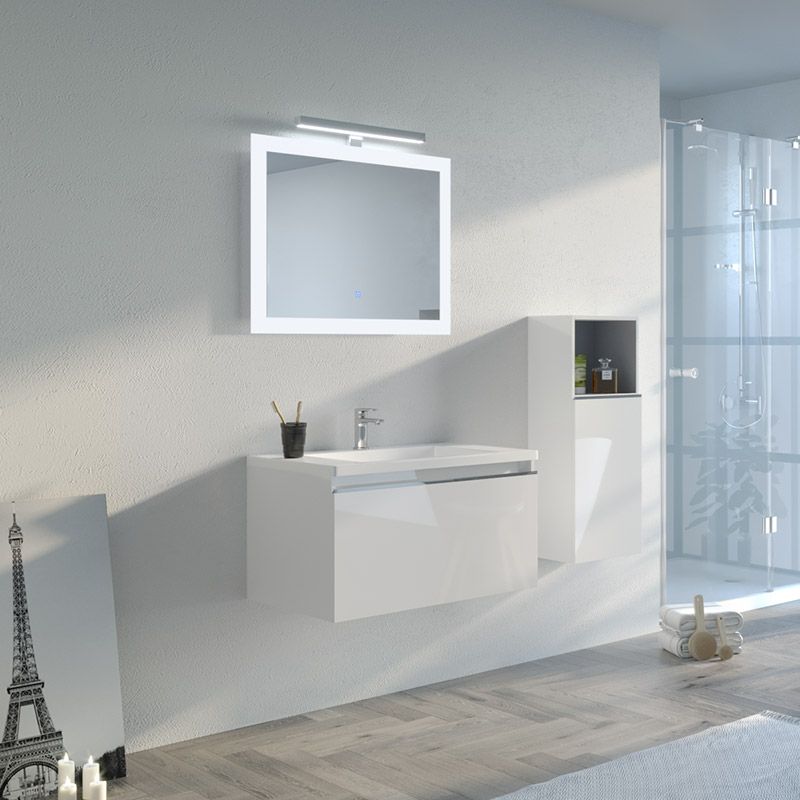 Meuble de salle de bain TIVOLI 800 Blanc