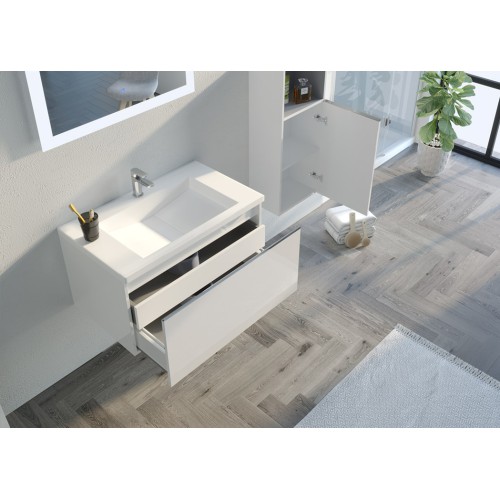 Meuble de salle de bain TIVOLI 800 Blanc