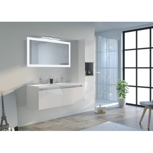 Meuble de salle de bain TIVOLI 1200 Blanc