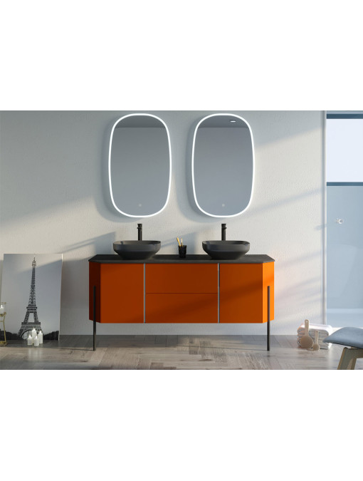 Meuble de salle de bain STARZA Orange Sierra
