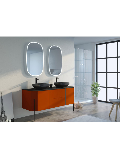 Meuble de salle de bain STARZA Orange Sierra