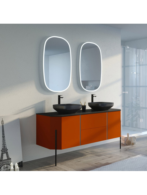 Meuble de salle de bain STARZA Orange Sierra