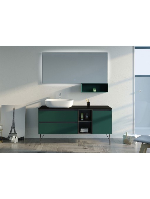 Meuble de salle de bain SCANZANO Vert Jungle