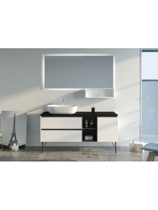 Meuble de salle de bain SCANZANO Blanc