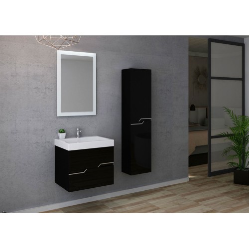 Meuble de salle de bain CALABRO 600 Noir