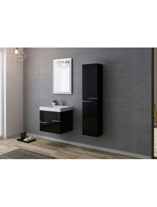 Meuble de salle de bain CALABRO 600 Noir