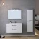 Meuble de salle de bain CALABRO 1000 Blanc