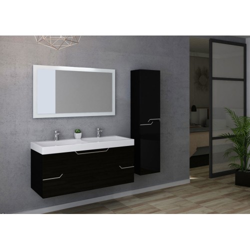Meuble de salle de bain CALABRO 1200 Noir