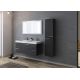 Meuble de salle de bain CALABRO 1200 Gris Anthracite