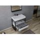 Meuble de salle de bain LAMEZIA 800 Blanc