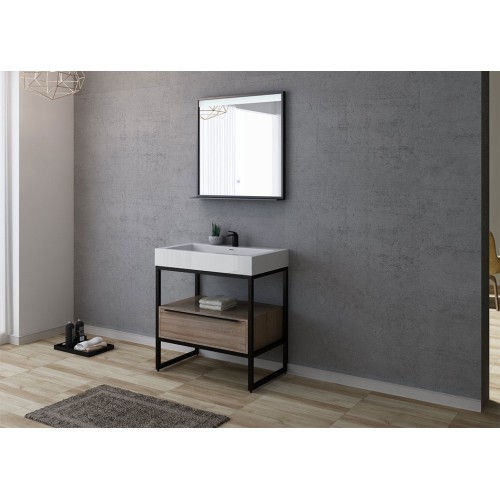 Meuble de salle de bain LAMEZIA 800 Scandinave