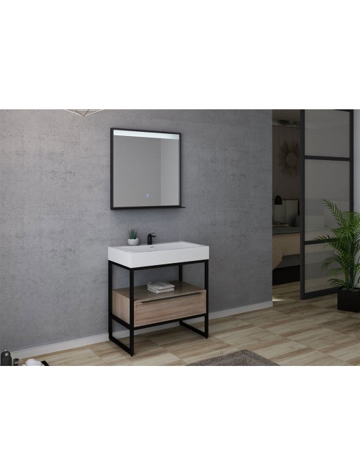 Meuble de salle de bain LAMEZIA 800 Scandinave