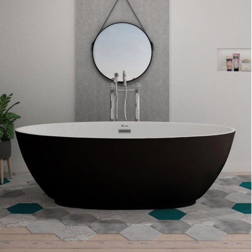 Dimensions Baignoire îlot Valentia Black