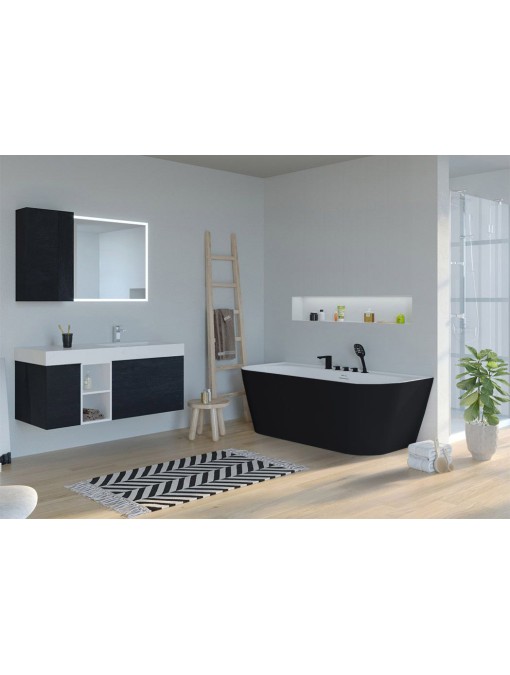 Baignoire îlot Merida Black