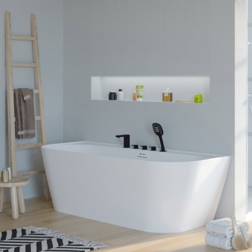 Meuble de salle de bain 180 cm design, meuble de salle de bain longueur 180  cm Palazza