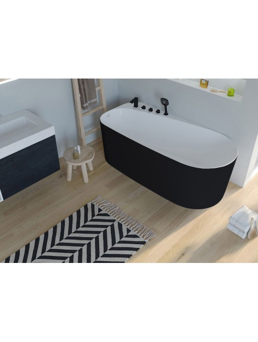 Baignoire îlot Aranda Black