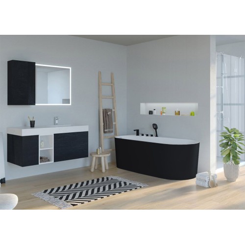 Baignoire îlot Aranda Black
