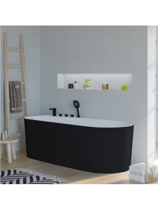 Baignoire îlot Aranda Black
